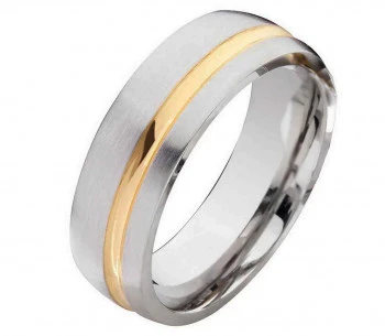 Herrenring Edelstahl HE146 mit Individuelle Gravur